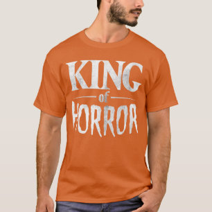 Camiseta Presente do Rei do Terror do Dia das Bruxas para F
