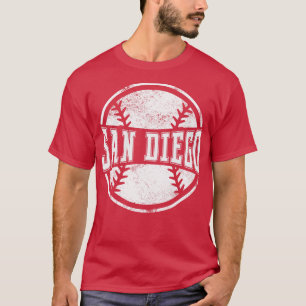 Camiseta Presente do time de beisebol vintage de San Diego