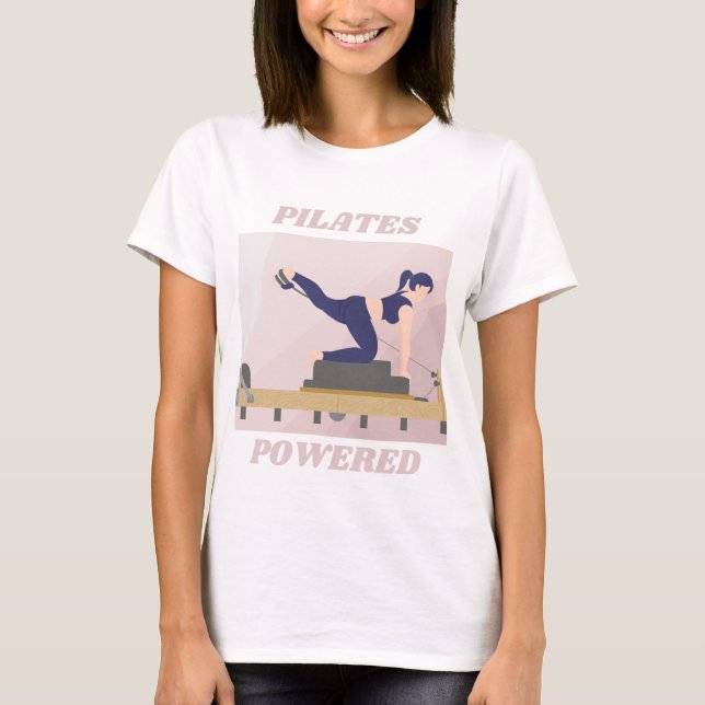 Camiseta Presente do tórax da Malhação movida por pilates (Frente)