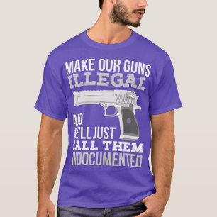 Camiseta Presente do tórax da pistola de controlo anti-arm