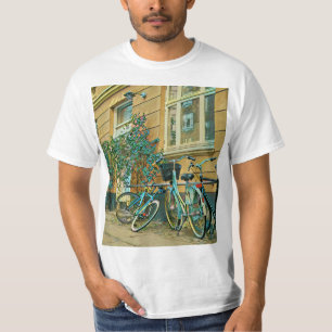 Camiseta Presente do touro de bicicleta   Pintura de ciclis