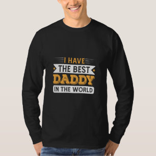 Camiseta Presente do Vovô Eu Tenho o Melhor Papai do Mund