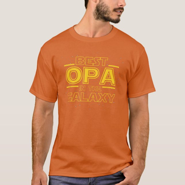 Camiseta Presente do Vovô Opa Melhor presente do Opa inhe G (Frente)