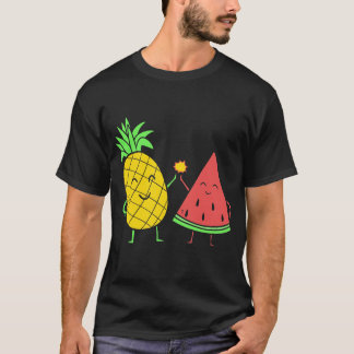 Camiseta Presente doce da melancia do abacaxi do verão