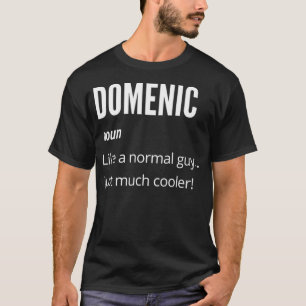 Camiseta Presente Domênico, Sozinho Como normal