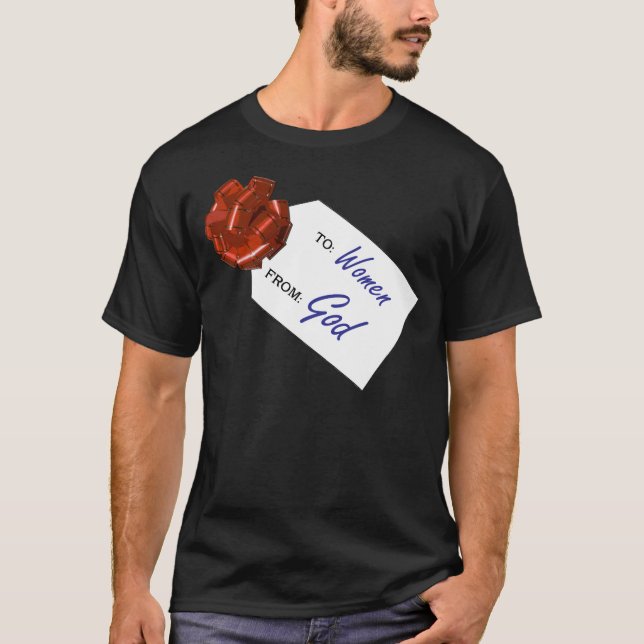 Camiseta Presente dos deuses às mulheres (Frente)