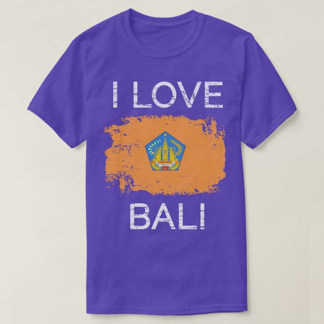 Camiseta Presente em Bali Indonésia (Frente do Design)