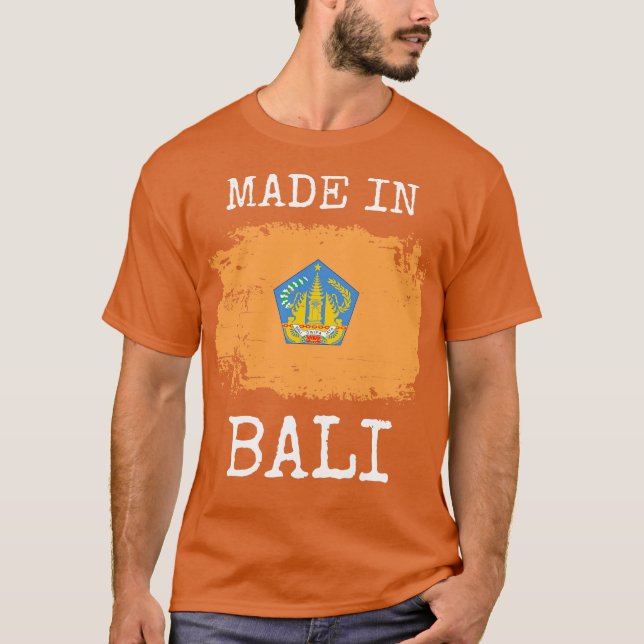 Camiseta Presente em Bali Indonésia (Frente)
