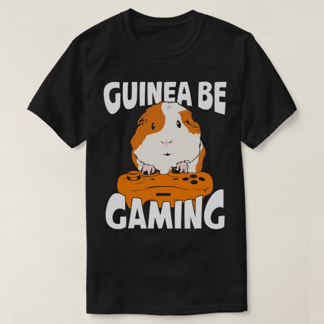 Camiseta Presente em vídeo para jogos em Guiné (Frente do Design)