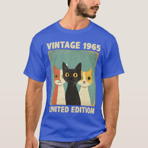 Camiseta Presente Engraçado 60 Anos Vintage 1965 Amante de