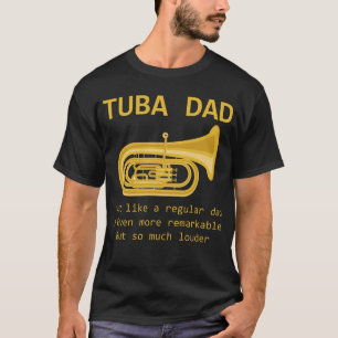 Camiseta Presente engraçado da banda do jogador da tuba do