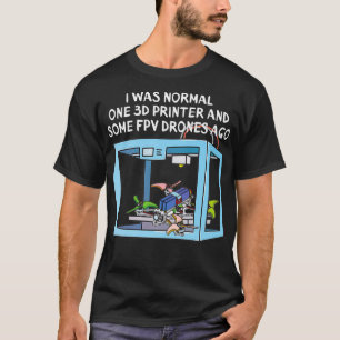 Camiseta Presente Engraçado da Corrida de Drones FPV 