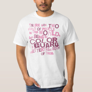 Camiseta Presente (engraçado) da guarda de cor