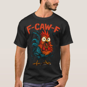 Camiseta Presente engraçado da ideia F-caw-f para o trabalh