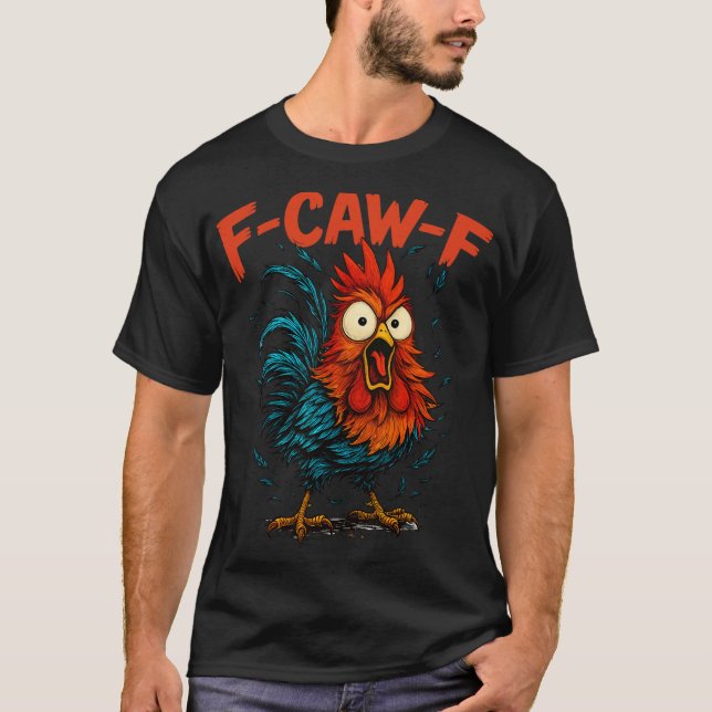 Camiseta Presente engraçado da ideia F-caw-f para o trabalh (Frente)