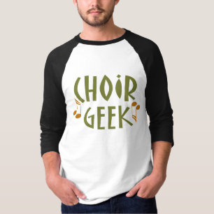 Camiseta Presente engraçado da música do geek do coro