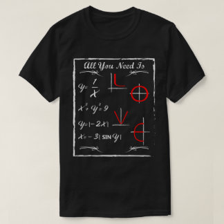 Camiseta Presente engraçado da novidade para o matemático