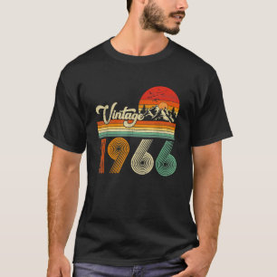 Camiseta Presente Engraçado de 1966 Feito em 1966 Presente