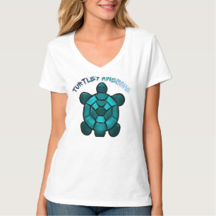 Camiseta Presente engraçado de animal tartaruga fofa pun