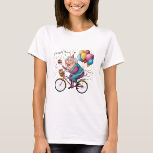 Camiseta Presente engraçado de aniversário da vovó de cicli