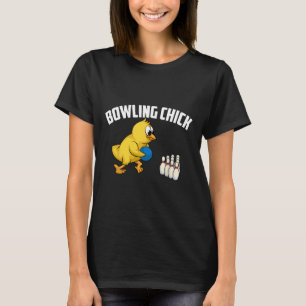 Camiseta Presente engraçado de boliche para mulheres Adoráv