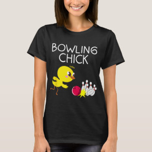 Camiseta Presente Engraçado de Boliche para Mulheres Adoráv