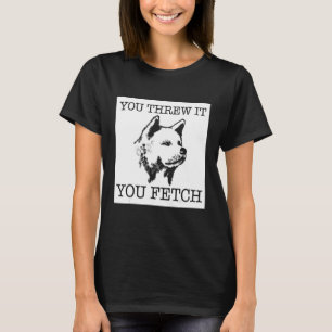 Camiseta Presente engraçado de cachorro Akita