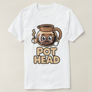 Camiseta Presente Engraçado de Café Kawaii Fofa para Amante