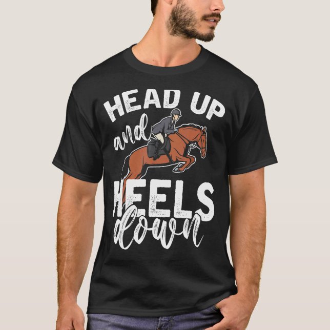 Camiseta Presente engraçado de cavalgada de cavalo para cav (Frente)