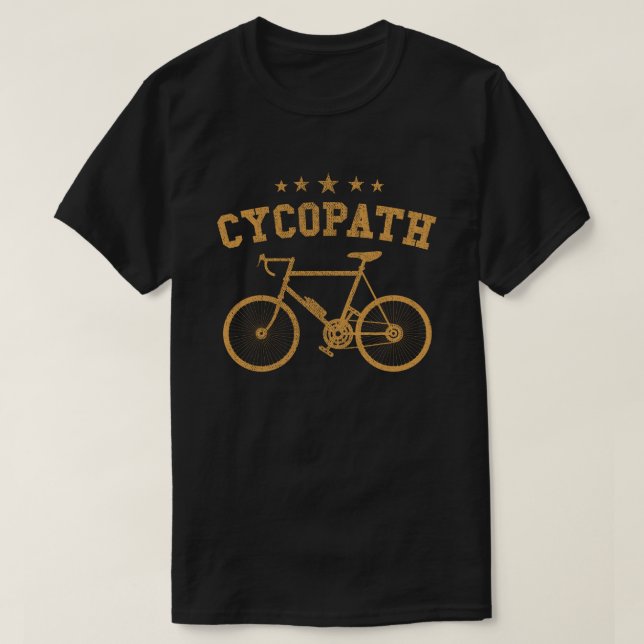 Camiseta Presente engraçado de ciclismo para ciclista (Frente do Design)