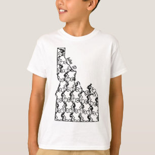 Camiseta Presente engraçado de ciclismo para montanhista de