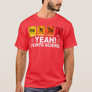 Camiseta Presente engraçado de ciência e anime amante hilár