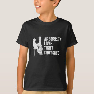 Camiseta Presente Engraçado de Dia de os pais Arborista