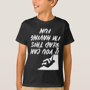 Camiseta Presente Engraçado de Escalada em Rocha para Mulhe