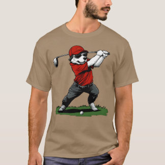 Camiseta Presente engraçado de Golf de Cão