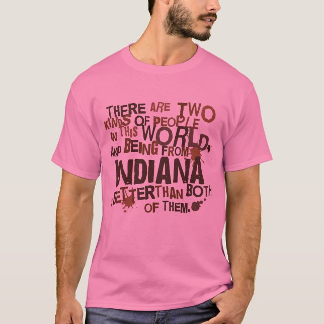 Camiseta Presente (engraçado) de Indiana (Frente)