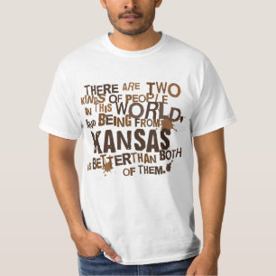 Camiseta Presente (engraçado) de Kansas
