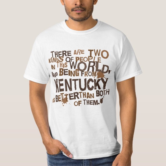 Camiseta Presente (engraçado) de Kentucky (Frente)