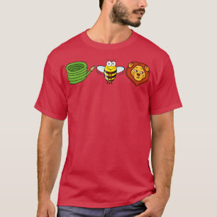 Camiseta Presente Engraçado de Leão de Abelha