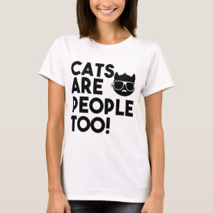 Camiseta Presente Engraçado De Pão De Gato - Os Gatos São P