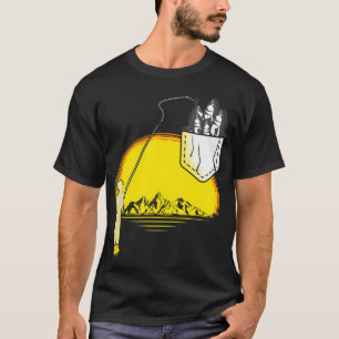 Camiseta Presente Engraçado de Pescador de Bolso