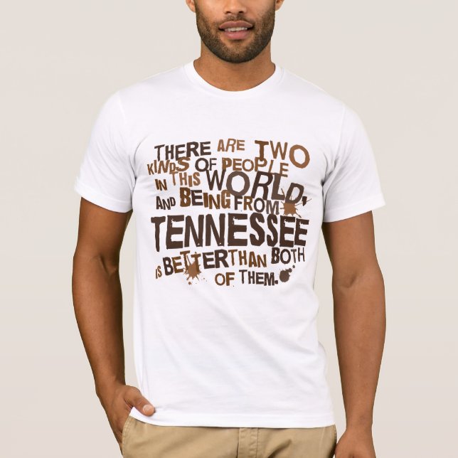 Camiseta Presente (engraçado) de Tennessee (Frente)