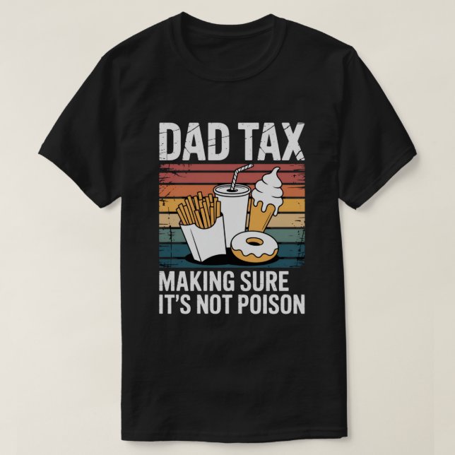 Camiseta Presente Engraçado de Testador de Envenenamento po (Frente do Design)