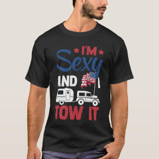 Camiseta Presente engraçado de trailer para amante de campi