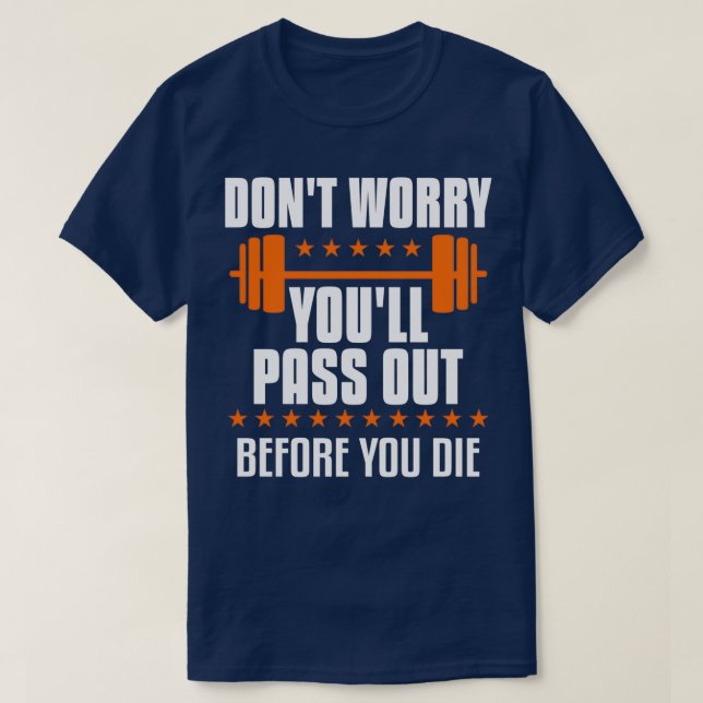 Camiseta Presente Engraçado De Workout Para Entusiasta De E (Frente do Design)