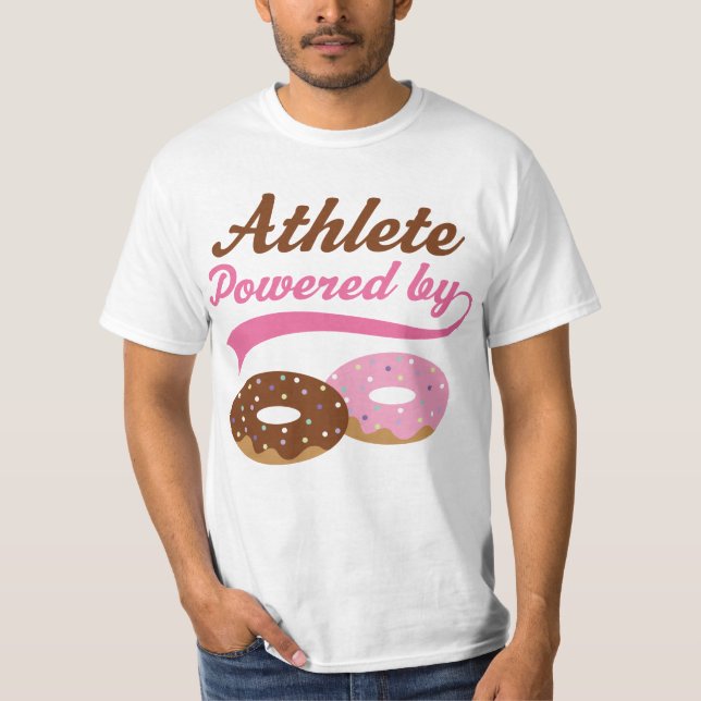 Camiseta Presente engraçado do atleta (Frente)