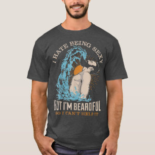 Camiseta presente engraçado do dia de os pais pai Barba pai