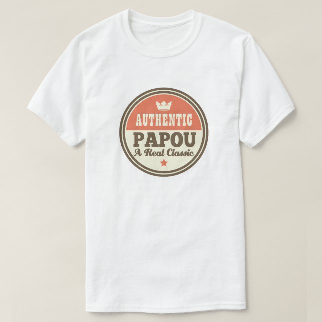 Camiseta Presente engraçado do dia dos pais do vovô de (Frente do Design)