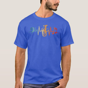 Camiseta Presente engraçado do Euphonium engraçado da músic