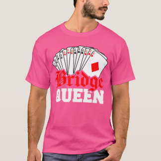Camiseta Presente engraçado do jogo de cartas de Bridge par